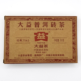 大益 7562 磚茶 2013年